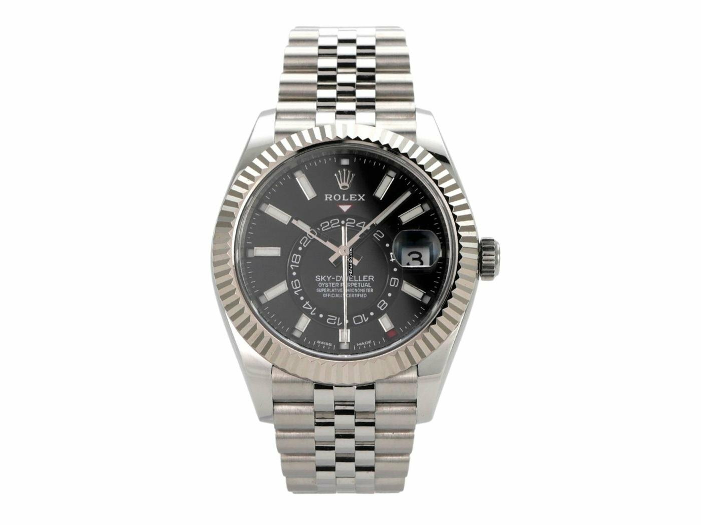 Thumbnail von Rolex Sky-Dweller 326934 Schwarz Jubile-Band