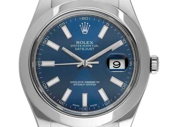  Rolex Datejust II Ref.116300 2010 Full Set wie Neu Vintage  