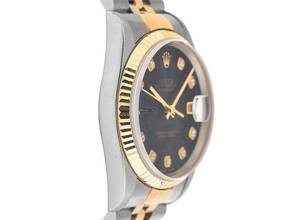 Thumbnail von Rolex Datejust 36 Diamanten Perlmutt Ref.16233 1994 Full Set sehr gut Vintage </h1>