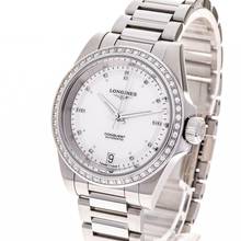 Thumbnail von Longines Conquest 34 Diamond – White – L3.430.0.87.9 – NEW & UNWORN – 07/2025 Full Set