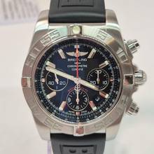 Thumbnail von Breitling Chronomat 44 B01 44mm Steel Black Dial Automático Completo