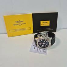 Thumbnail von Breitling Chronomat 44 B01 44mm Steel Black Dial Automático Completo