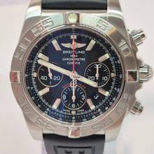 Thumbnail von Breitling Chronomat 44 B01 44mm Steel Black Dial Automático Completo