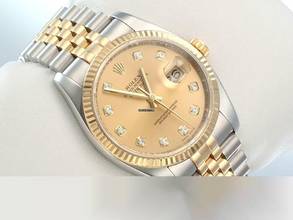 Thumbnail von Rolex Datejust 36 36mm 116233 2011 Diamanten Stahl Gelbgold 750 Automatik