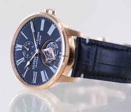 Thumbnail von Ulysse Nardin Marine Torpilleur Tourbillon 18K Rosé Gold Automatic Black Enamel Limited