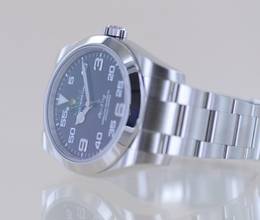 Thumbnail von Rolex Air King Oyster Perpetual Air-King black Dial Green 40mm 116900 Top 2020