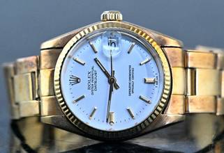 Thumbnail von Rolex Datejust 31 6827 | white dial | crazy Oxidation | unpolishied