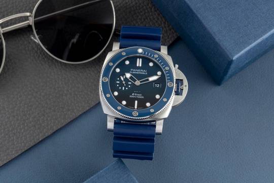  Panerai Submersible QuarantaQuatrro Stahl Automatik Ref. PAM01289B&P 2024 