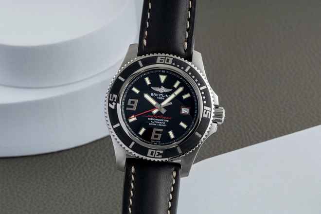  Breitling Superocean 44 Edelstahl Automatik Herrenuhr Ref. A17391  