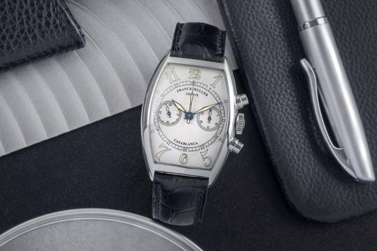 Franck Muller Casablanca Handaufzug Herrenuhr Ref. 5850 C CC Klassiker  