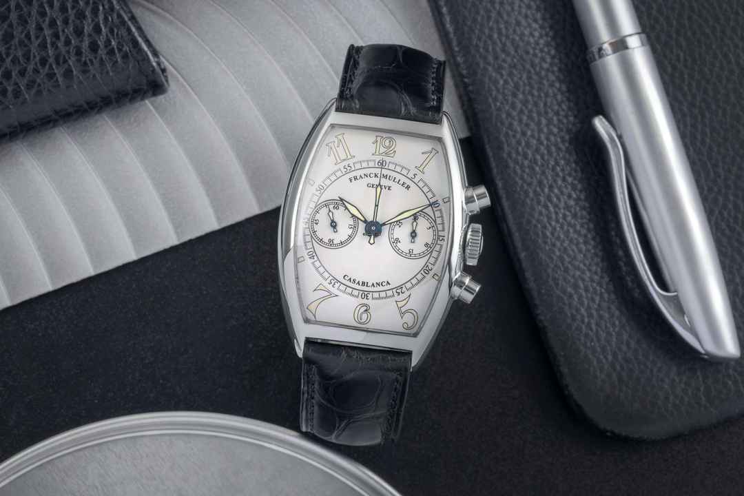  Franck Muller Casablanca Handaufzug Herrenuhr Ref. 5850 C CC Klassiker  