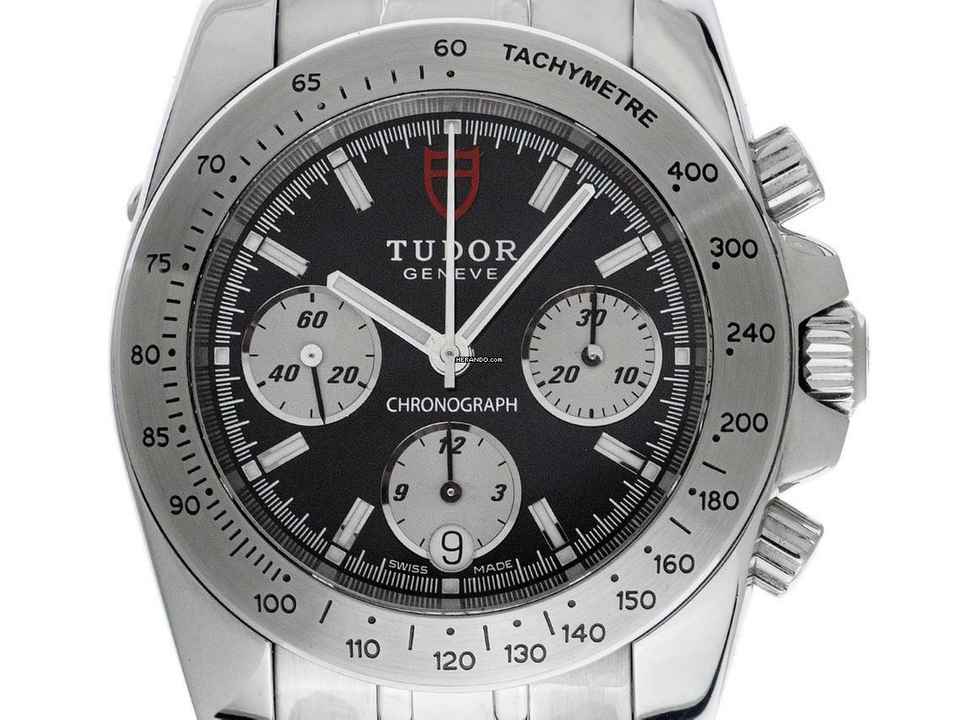  Tudor Sport Chronograph Ref.20300 2000 original Box sehr gut Vintage </h1> 