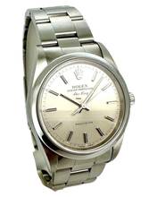 Thumbnail von Rolex Air King Zifferblatt Silber 14000M