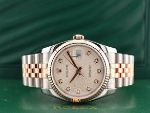 Thumbnail von Rolex Datejust 36 116231 Steel & Rose Gold With Jubilee Diamonds Dial - Full Set 36mm 2012