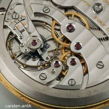 Thumbnail von Vacheron Constantin Hoch feine 18k Genfer Frackuhr markelloses zweifarbiges Zifferblatt 1950 </h1>