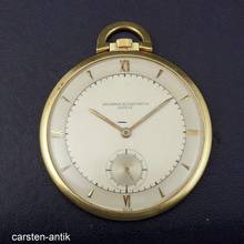 Thumbnail von Vacheron Constantin Hoch feine 18k Genfer Frackuhr markelloses zweifarbiges Zifferblatt 1950 </h1>