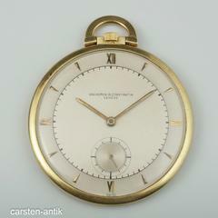  Vacheron Constantin Hoch feine 18k Genfer Frackuhr markelloses zweifarbiges Zifferblatt 1950 </h1> 
