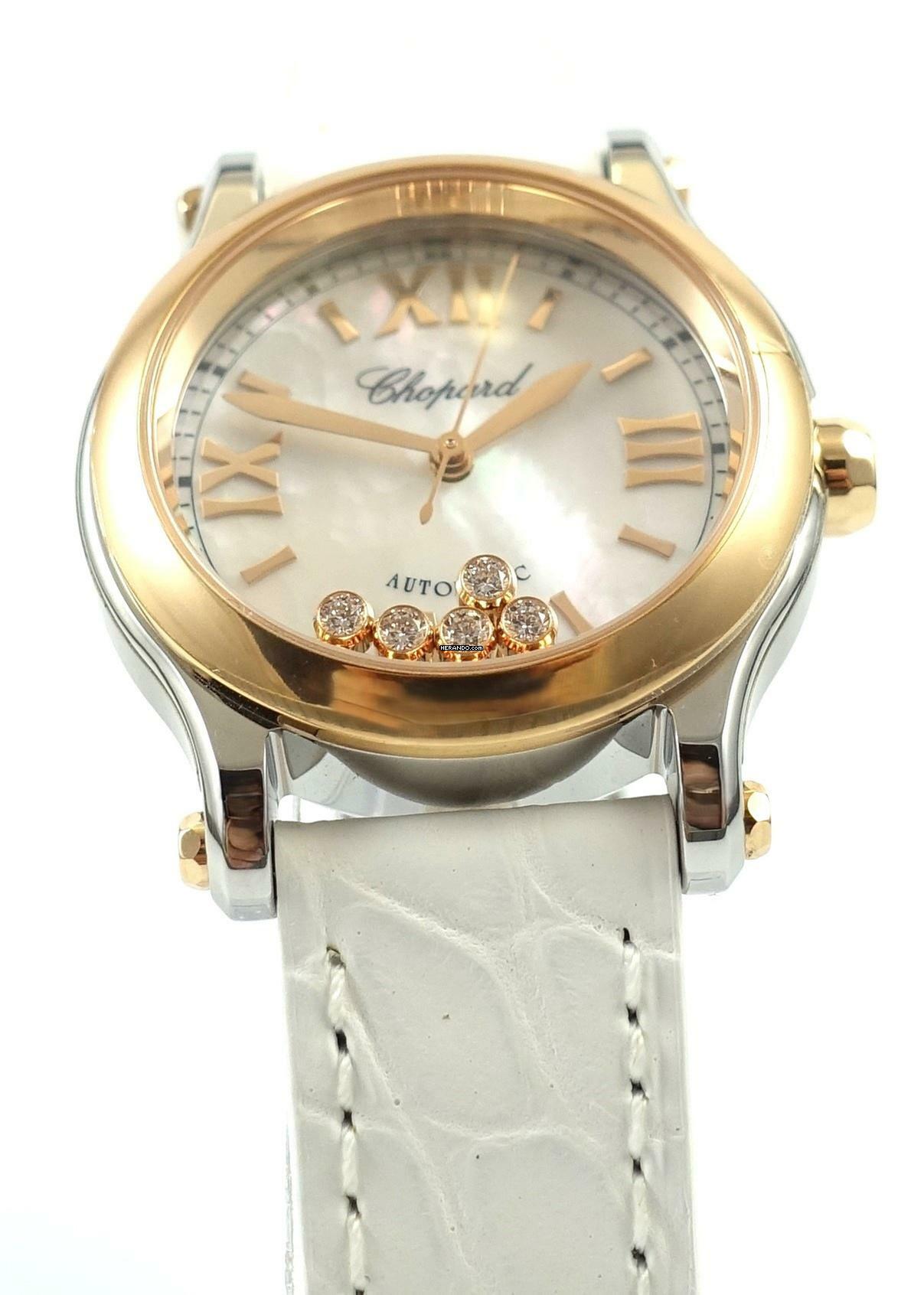  Chopard Happy Sport Stahl/Rosegold Automatik Full Set / New Watch 