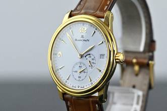 Thumbnail von Blancpain Villeret 100 hours power reserve 1106-1418-55 | Yellowgold | unpolished