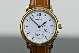 Thumbnail von Blancpain Villeret 100 hours power reserve 1106-1418-55 | Yellowgold | unpolished