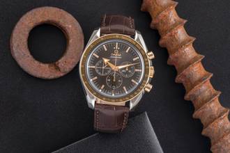 Thumbnail von Omega Speedmaster Broad Arrow Chronograph Stahl / Gold Ref. 321.93.42.50.13.001