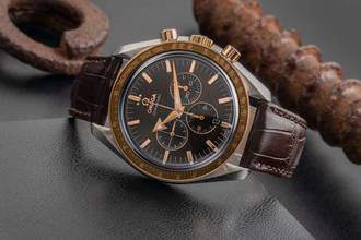 Thumbnail von Omega Speedmaster Broad Arrow Chronograph Stahl / Gold Ref. 321.93.42.50.13.001
