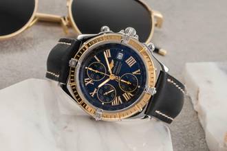 Thumbnail von Breitling Crosswind Chronograph Stahl / Gold Automatik Herrenuhr Ref. D13355