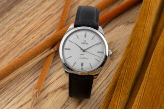 Thumbnail von Omega De Ville Trésor Stahl Handaufzug Herrenuhr R. 435.13.40.21.02.001 B&P 2021