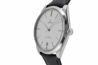 Thumbnail von Omega De Ville Trésor Stahl Handaufzug Herrenuhr R. 435.13.40.21.02.001 B&P 2021