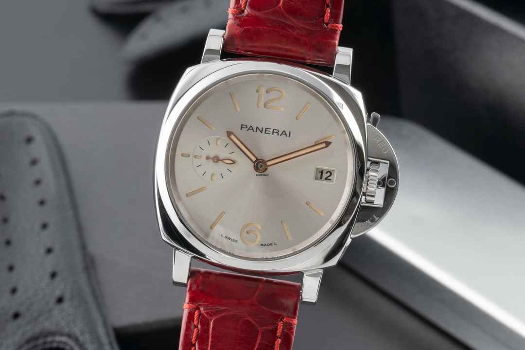  Panerai Luminor Due Edelstahl Automatik Damenuhr Ref. PAM01248  