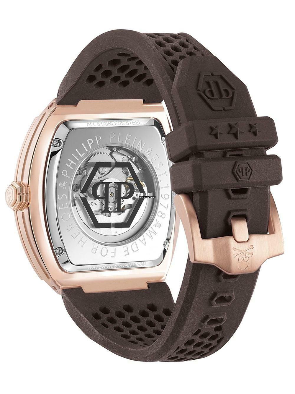 Philipp Plein PWBAA1723 Herrenuhr The Skeleton Automatik 44mm 5ATM