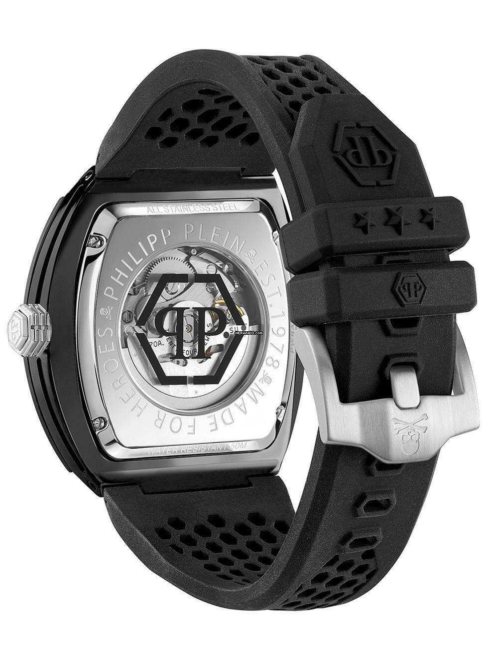Philipp Plein PWVBA0423 Herrenuhr The Skeleton Automatik 44mm 5ATM
