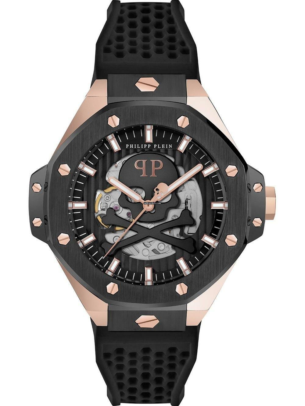 Philipp Plein PWPFA0224 Herrenuhr Skeleton Royal Automatik 46mm 5ATM
