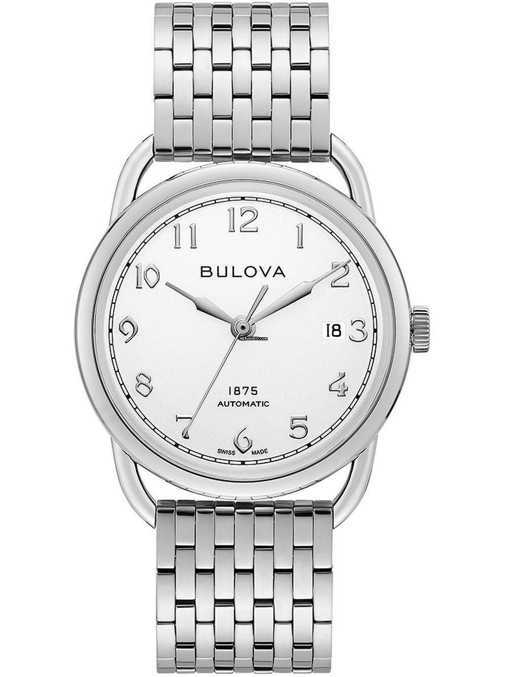 Bulova 96B326 Commodore Automatik Limited Edition Herrenuhr 38mm 3ATM
