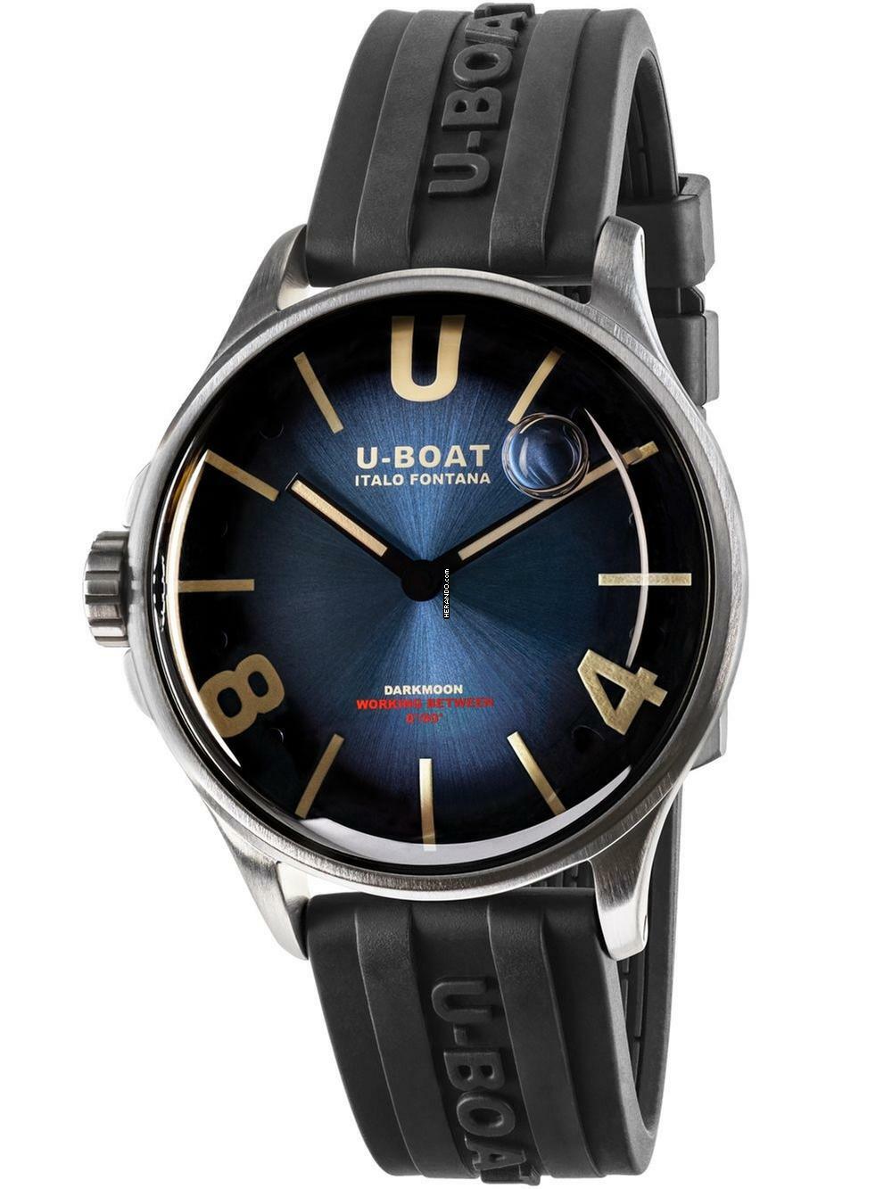  U-Boat 9021/C Darkmoon Herrenuhr 41,5mm SS 5ATM 