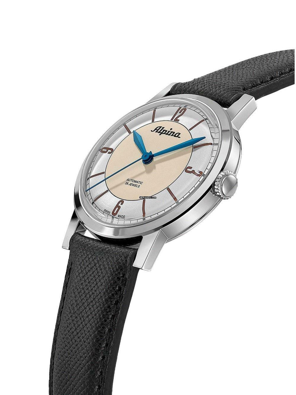  Alpina Startimer Pilot Heritage AL-520SBG3SH6 Herrenuhr Heritage Startimer Pilot Automatik 38mm 3ATM 