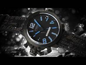 Thumbnail von U-Boat Capsule 8808 Herrenuhr Capsule PVD BK BL 45mm