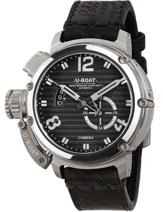  U-Boat Chimera 9605 Herrenuhr Chimera 46mm SS schwarz Automatik 10ATM 