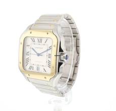 Thumbnail von Cartier Santos De Cartier Large Steel Gold
