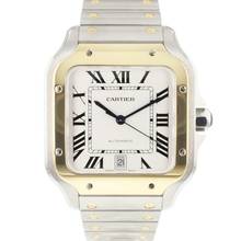 Thumbnail von Cartier Santos De Cartier Large Steel Gold
