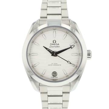  Omega Seamaster Aqua Terra 150M 34 Steel Silver Waves Dial </h1> 