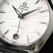 Thumbnail von Omega Seamaster Aqua Terra 150M 34 Steel Silver Waves Dial </h1>