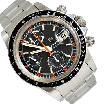  Tudor Oysterdate Big Block Daytona Big Block 94200 Tropical black dial Top Condition 1984’s  