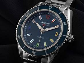 Thumbnail von Alpina Comtesse Sport Quartz Rainbow Ref.AL-235NRB3C6B 2025 Full Set Ungetragen