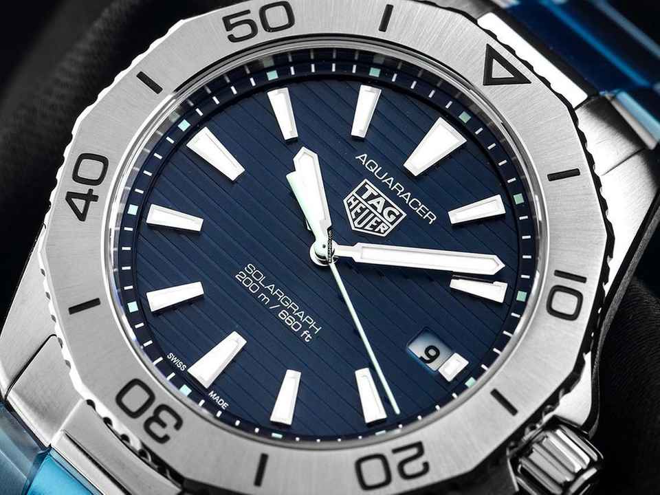  TAG Heuer Aquaracer Professional 200 Solargraph Ref.WBP1113.BA0000 2025 Full Set Ungetragen 