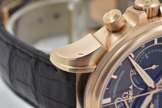 Thumbnail von Omega De Ville Co-Axial GMT Chronograph 18k Rose Gold 42253445213001 </h1>