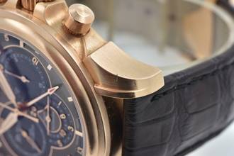 Thumbnail von Omega De Ville Co-Axial GMT Chronograph 18k Rose Gold 42253445213001 </h1>