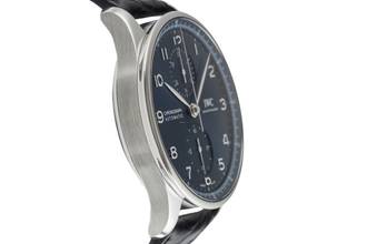 Thumbnail von IWC Portugieser Chronograph Edelstahl Automatik Herrenuhr IW371606 B&P