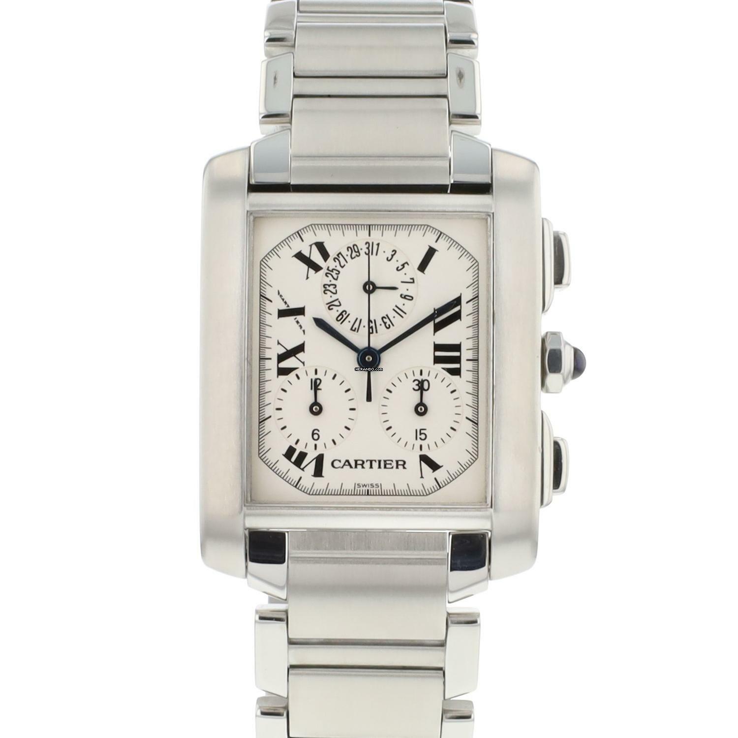 Cartier Tank Française Chronoflex </h1>