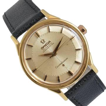  Omega Constellation 167.005/6 SC-62 - 167.005 Constellation Pie Pan automatic yellow gold 18KT 1963  